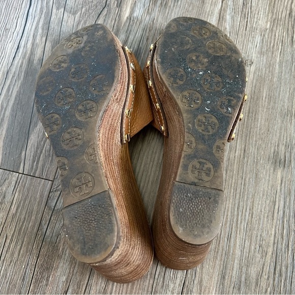 Tory Burch Patti 3 Wedge Sandals Size 8 - Picture 6 of 10